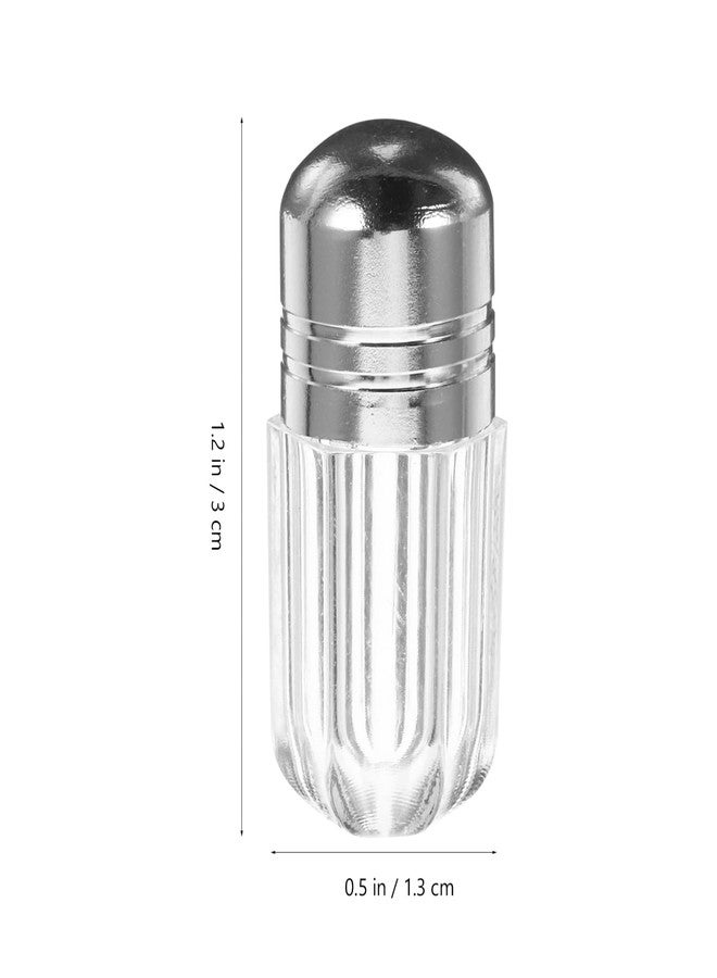 Healeved 20 Pack Travel Size Plastic Pill Bottles with Secure Caps Clear Refillable Medicine Containers Mini Vials for Pills Capsules and Small Items - Image 5